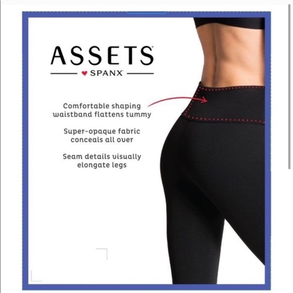 ASSETS by SPANX black ponte legging - Picture 9 of 11